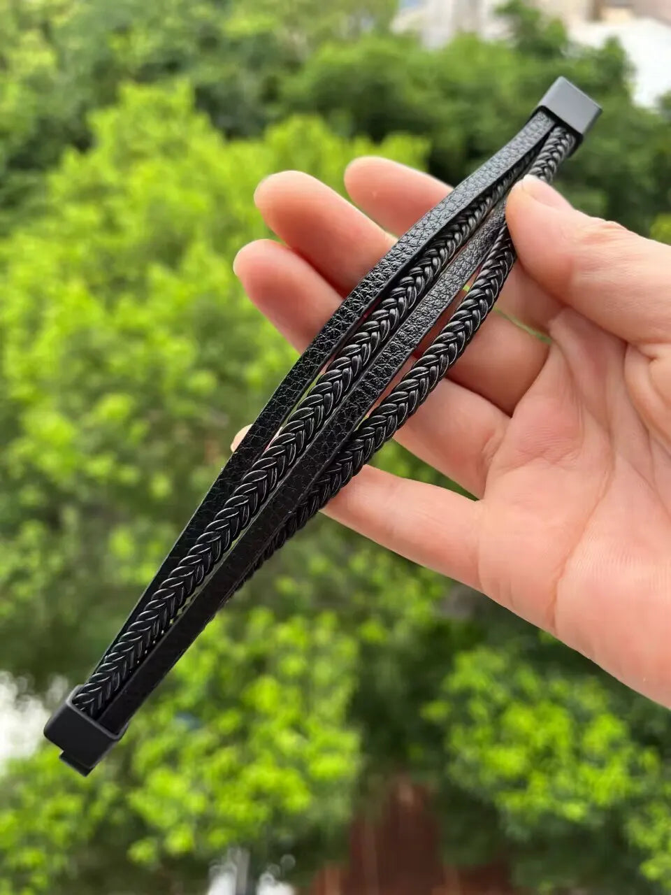 Bracelet Homme En Cuir