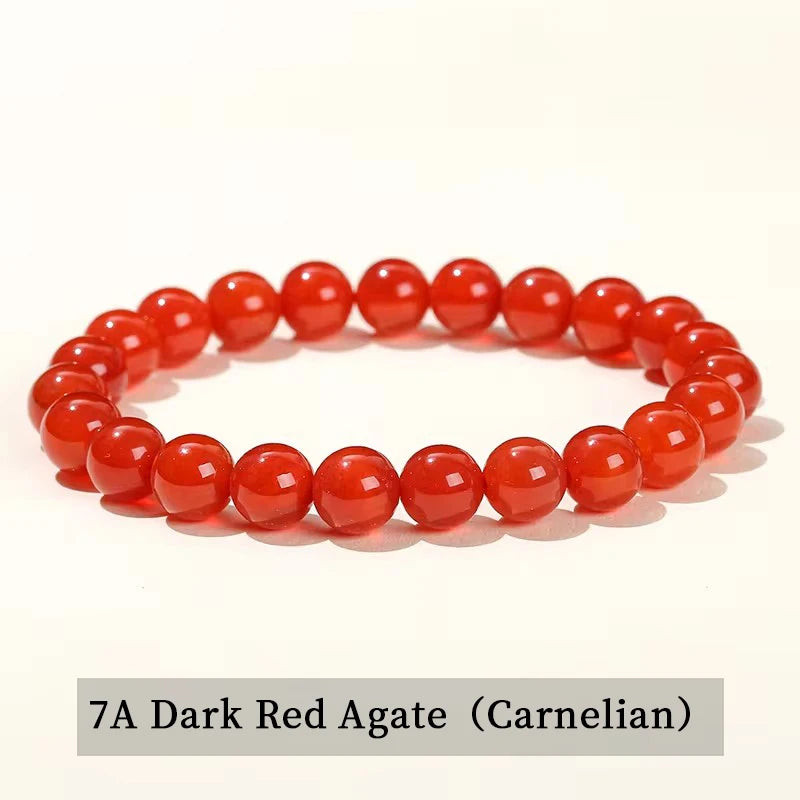 Bracelet à perles naturelles